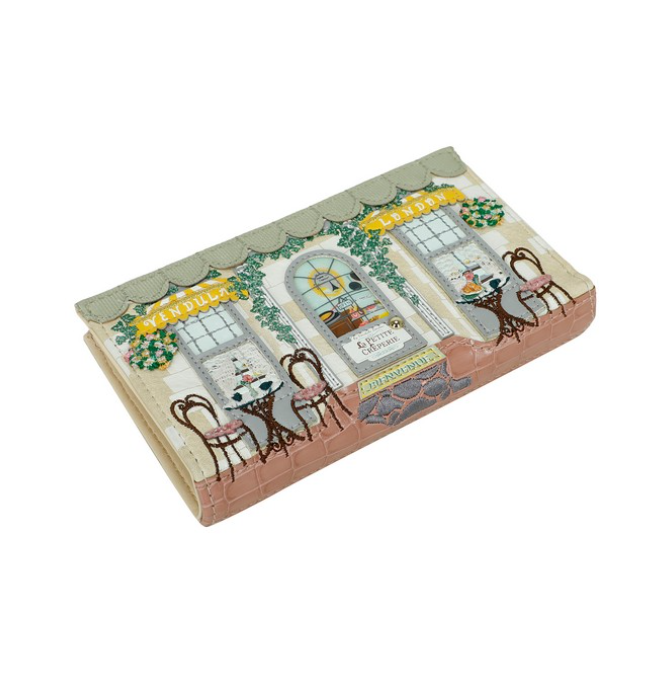 Vendula La Petite Creperie Compact Folding Wallet