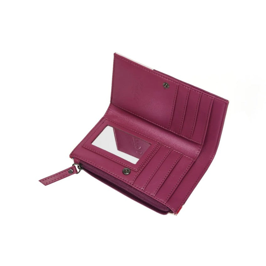 Vendula Skelecats Ghost Train Folding Wallet
