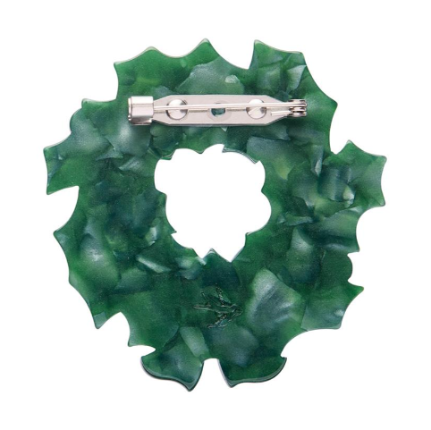Erstwilder Merry Menagerie Forest Wreath Brooch