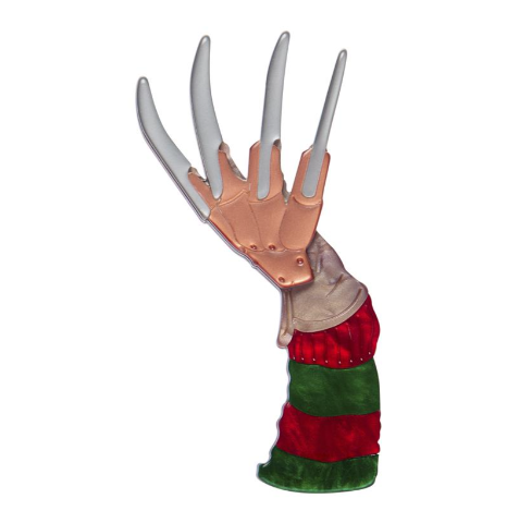 Erstwilder Thrills and Chills Freddy Krueger Brooch