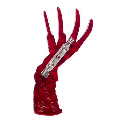 Erstwilder Thrills and Chills Freddy Krueger Brooch