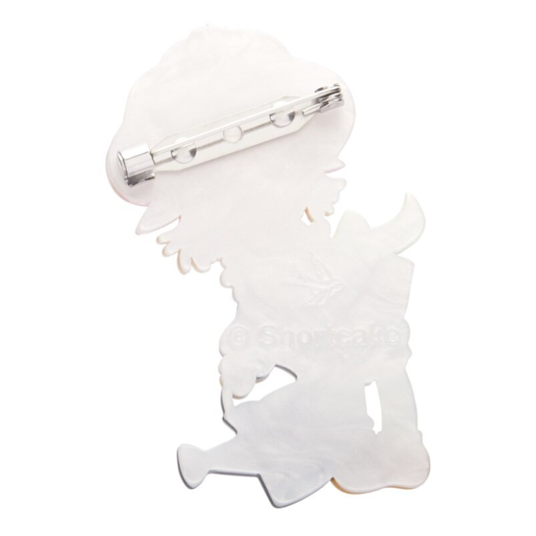 Erstwilder Strawberry Shortcake Strawberry Gardening Brooch