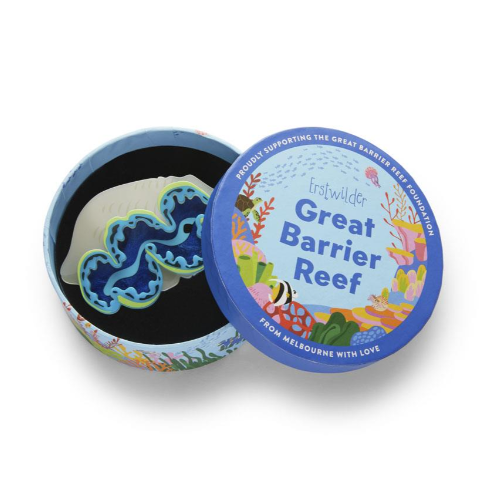 Erstwilder Great Barrier Reef Giant Clam Brooch