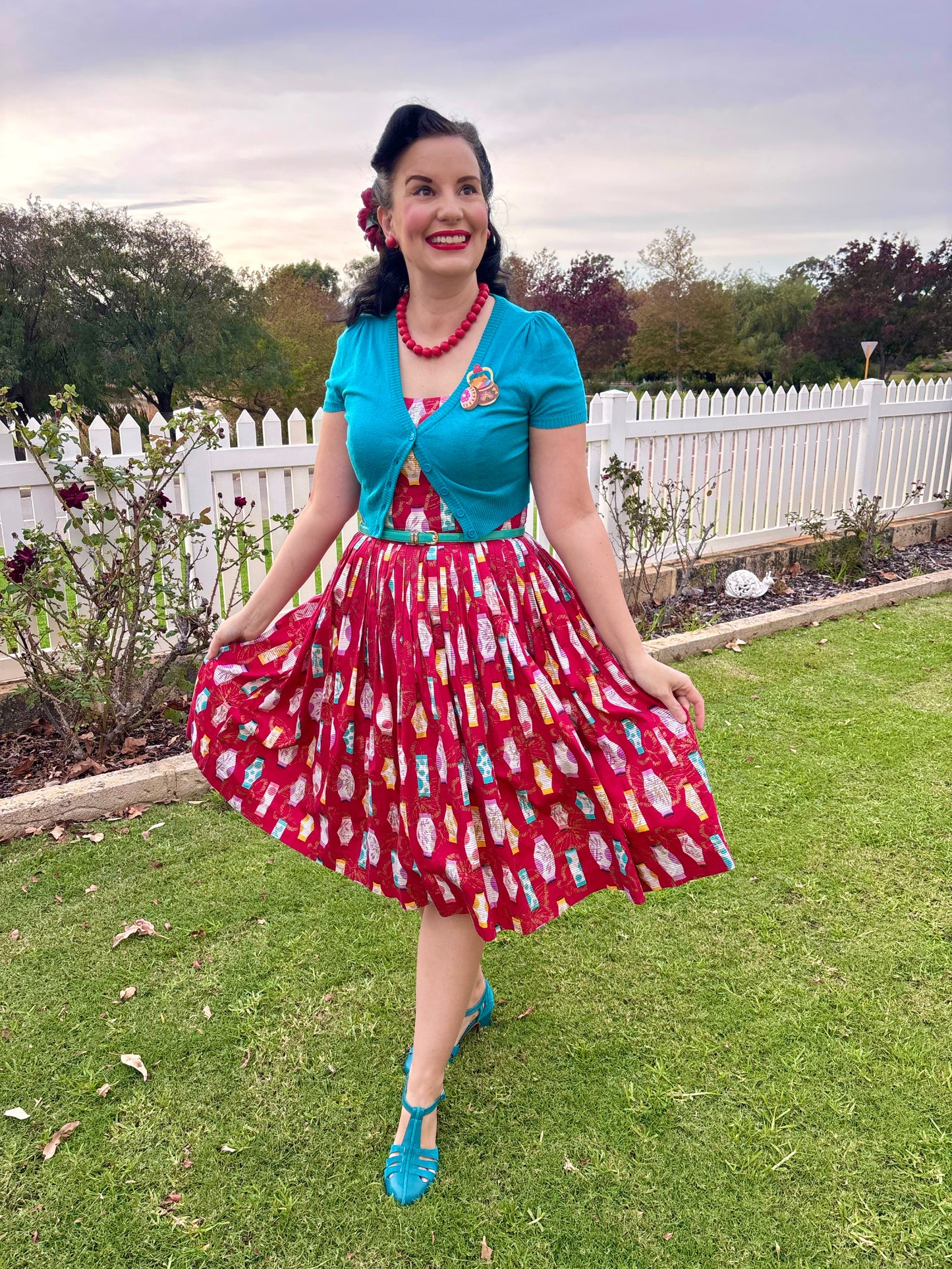 The Vibe is Glamour in Petrol