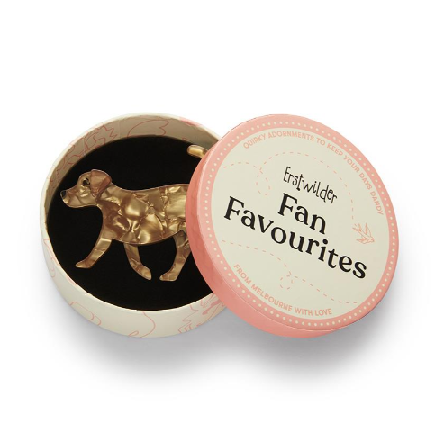Erstwilder Fan Favs Goldie Fawn Brooch