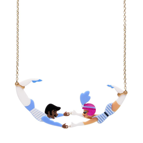 Erstwilder A Day at the Fair Great Leap Of Faith Necklace