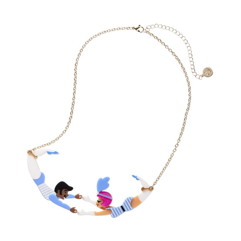 Erstwilder A Day at the Fair Great Leap Of Faith Necklace