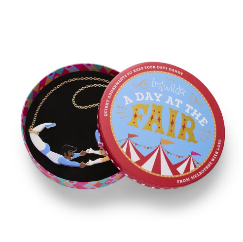 Erstwilder A Day at the Fair Great Leap Of Faith Necklace