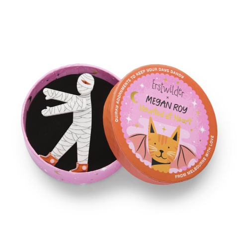 Erstwilder Megan Roy Haunted at Heart I Want My Mummy Brooch