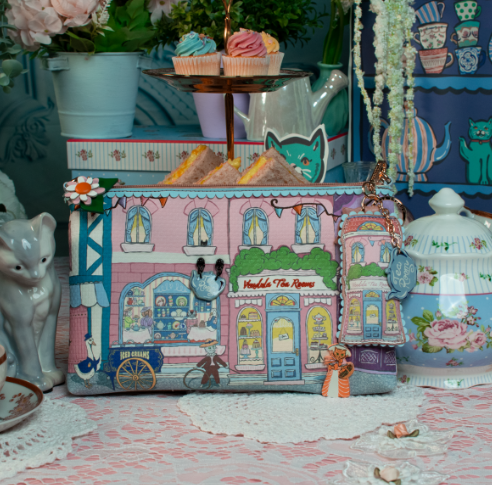 Vendula Heritage Victorian Tea Rooms Pouch Bag