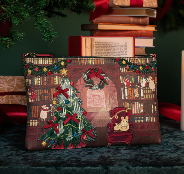 Vendula Christmas Library Kate Pouch Bag