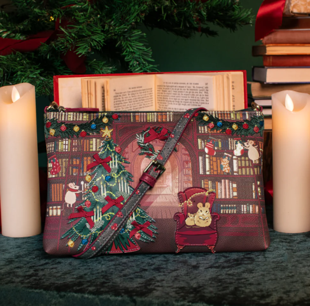 Vendula Christmas Library Kate Pouch Bag