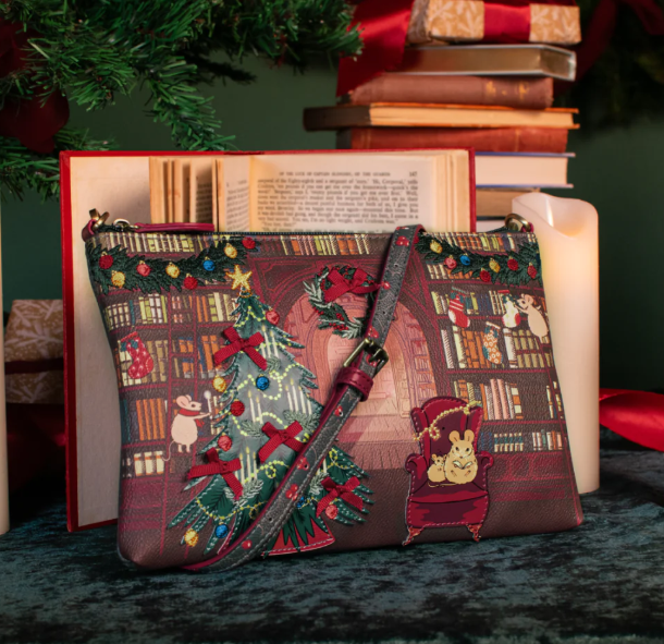 Vendula Christmas Library Kate Pouch Bag