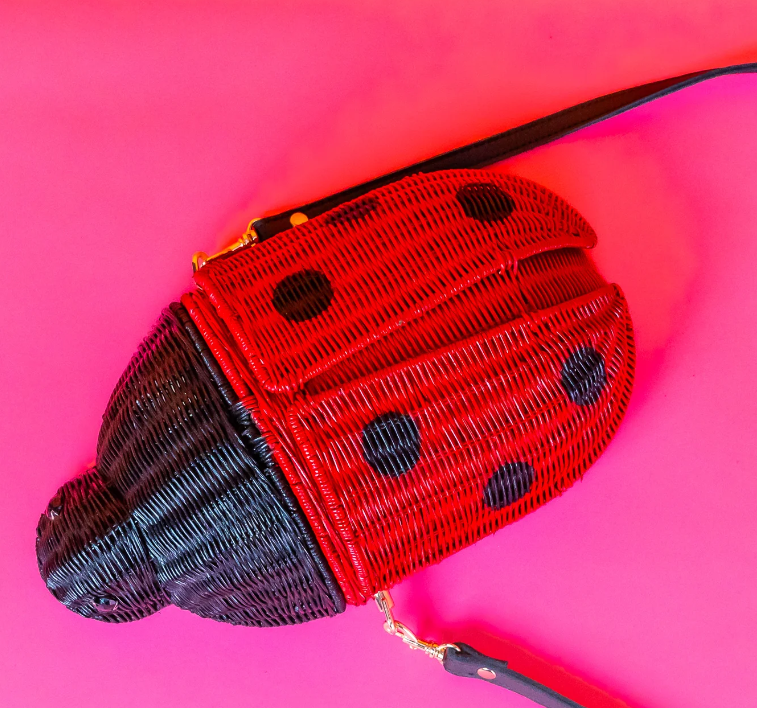 Wicker Darling Our LadyBird The Ladybug Purse