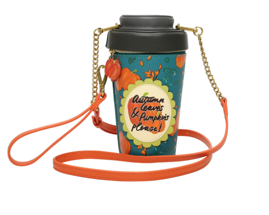 Vendula Sugar and Spice Coffee Shop Pumpkin Spice Latte Bag
