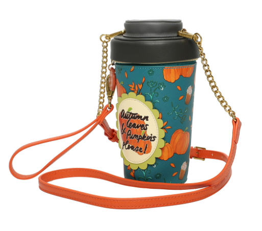 Vendula Sugar and Spice Coffee Shop Pumpkin Spice Latte Bag