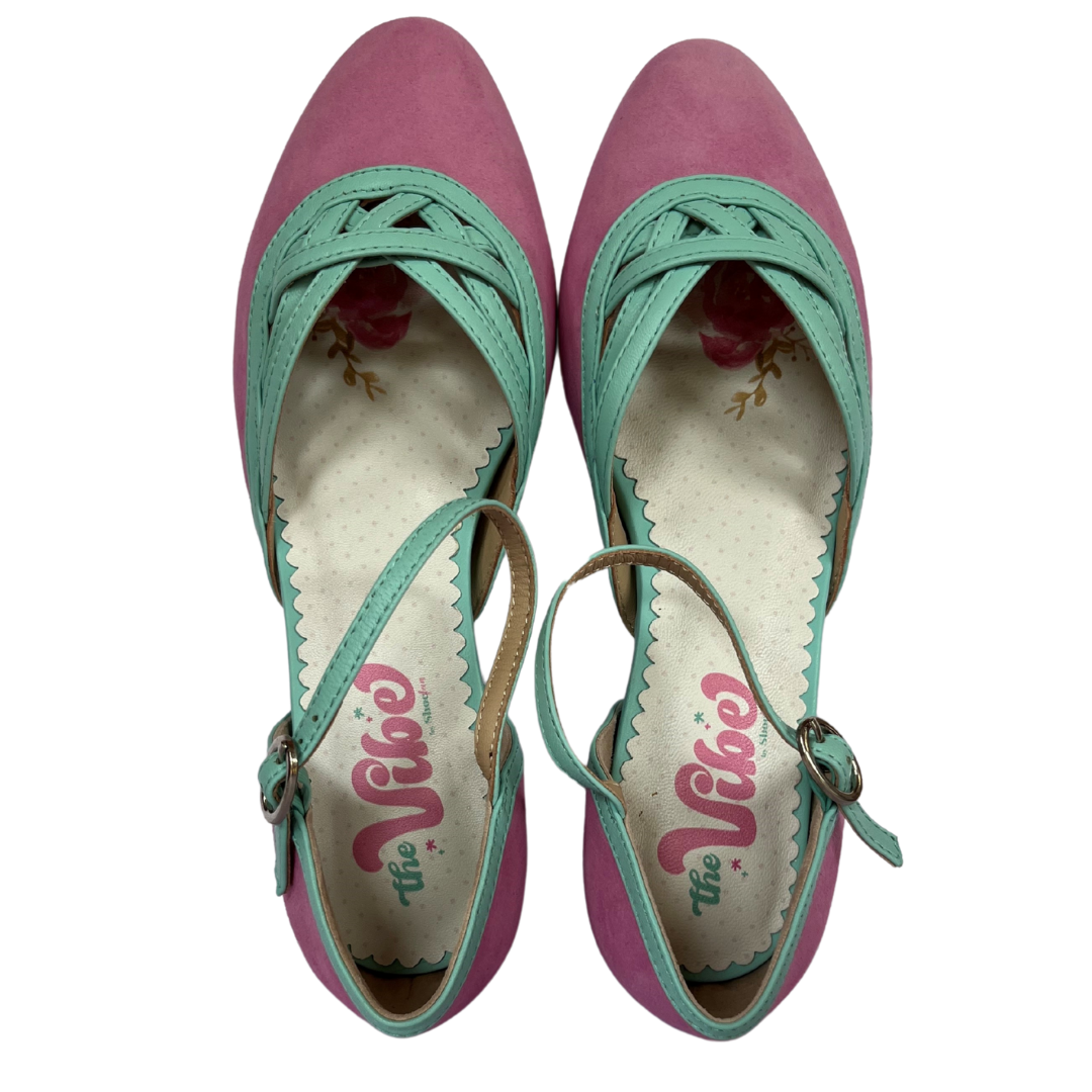 The Vibe is Enchanted in Lilac Pink with Aqua