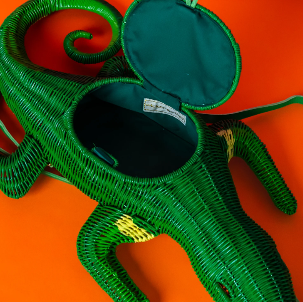 Wicker Darling Bayawak Lizard Backpack