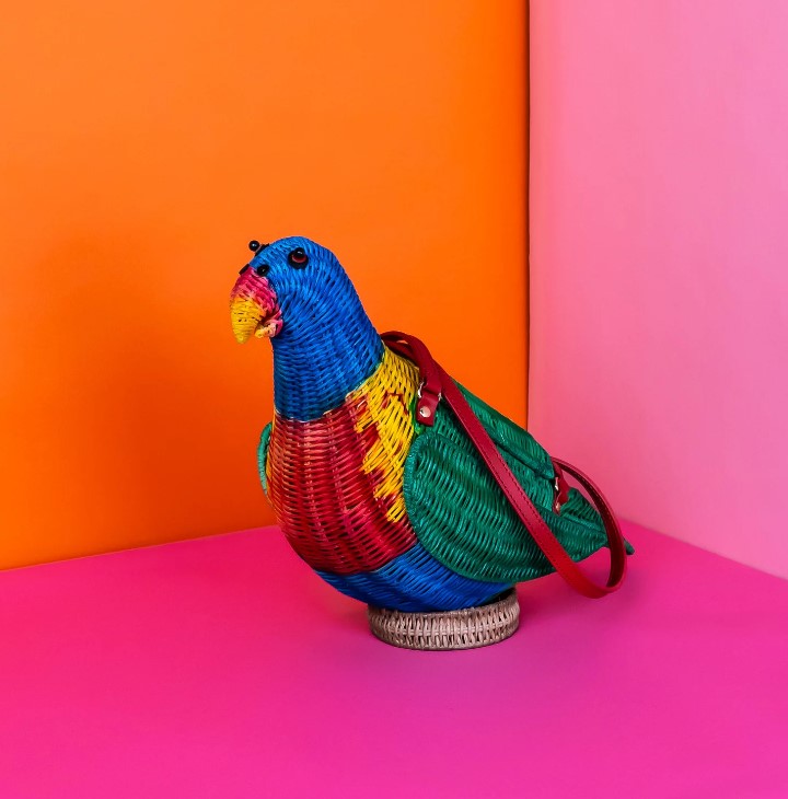 Wicker Darling Lori the Rainbow Lorikeet