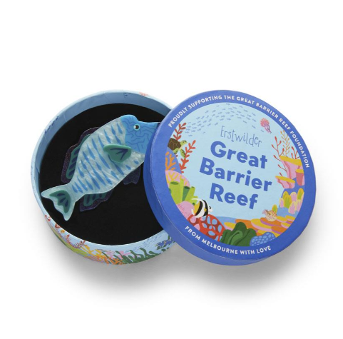 Erstwilder Great Barrier Reef Maori Wrasse Brooch