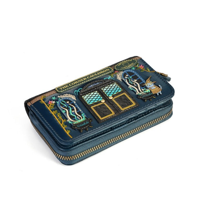 Vendula Corner Cauldron Medium Ziparound Wallet