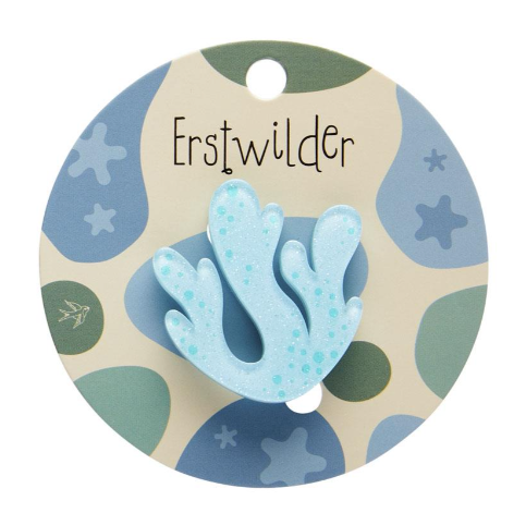 Erstwilder Great Barrier Reef Ocean Coral Simplified Mini Brooc