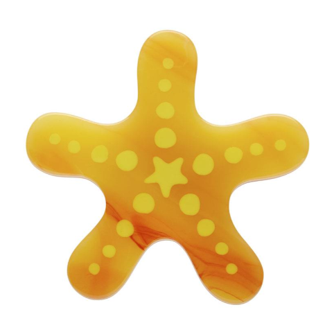 Erstwilder Great Barrier Reef Orange Starfish Simplified Mini Bro