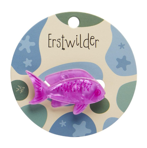 Erstwilder Great Barrier Reef Pink Fish Simplified Mini Brooch