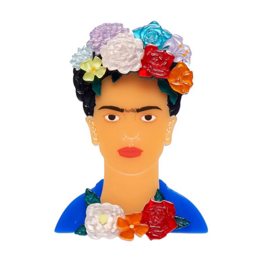 Erstwilder Frida Kahlo My Own Muse Frida Brooch