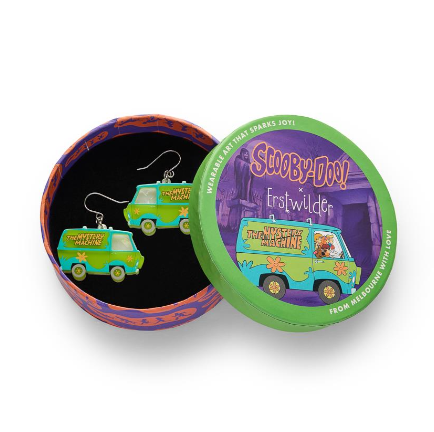 Erstwilder x Hanna Barbera The Mystery Machine Drop Earrings