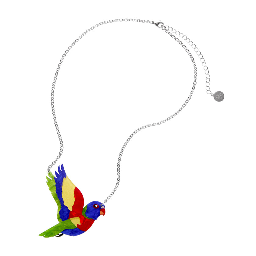 Erstwilder Australiana Lulu the Lorikeet Necklace