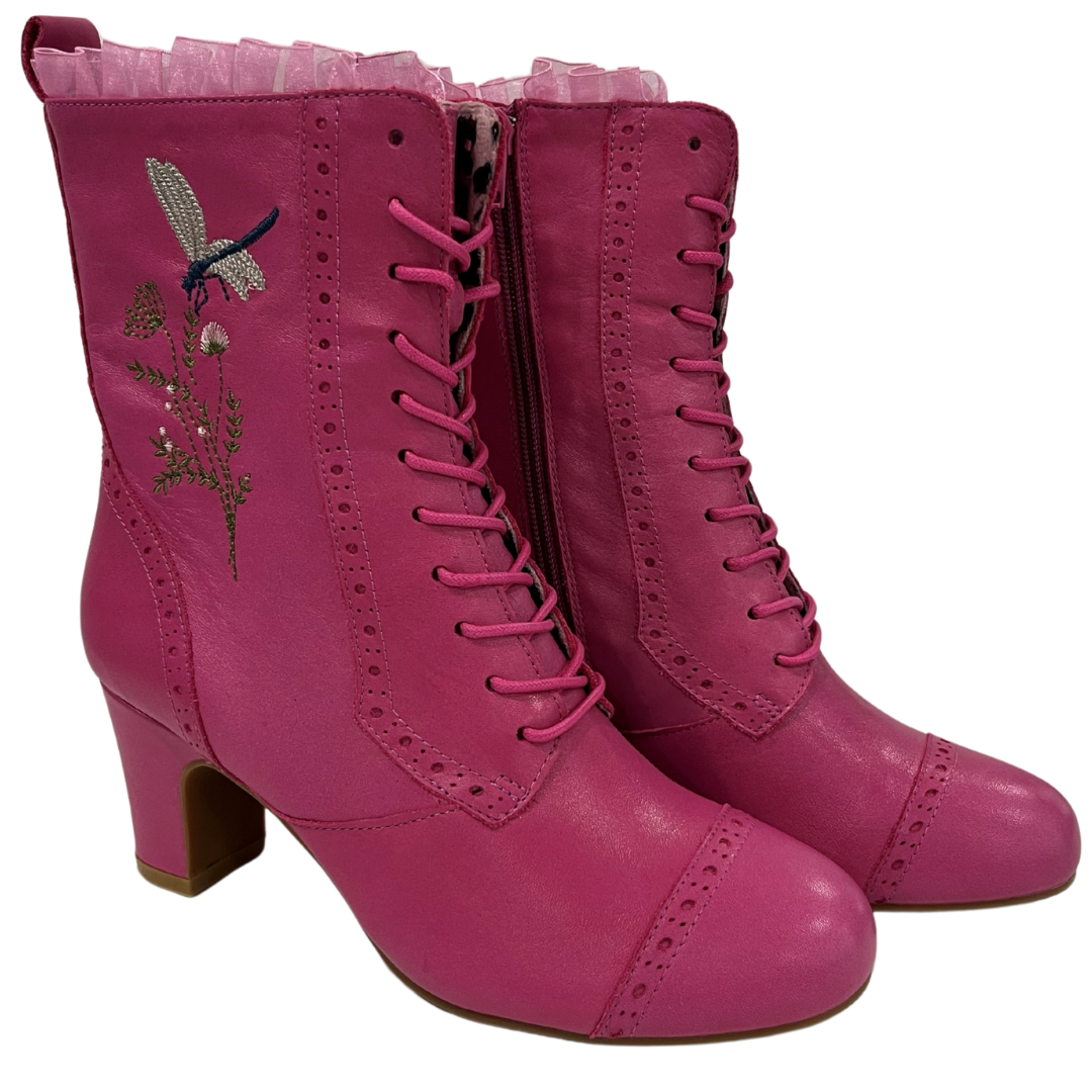 The Vibe is Damselfly Hot Pink