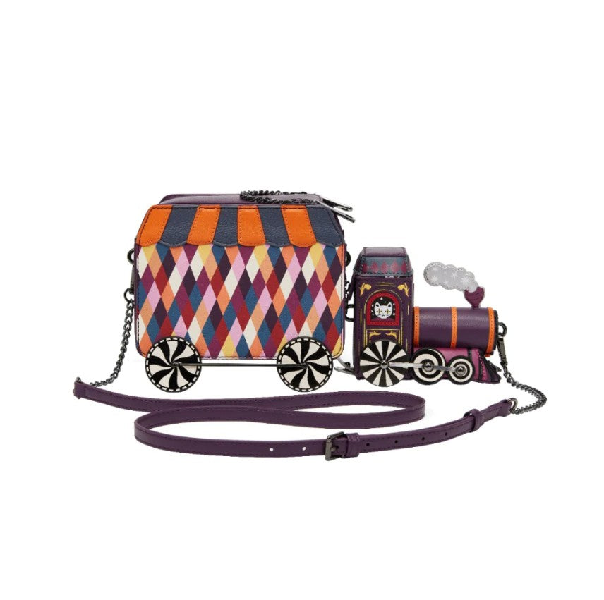 Vendula Skelecats Ghost Train Novelty Bag