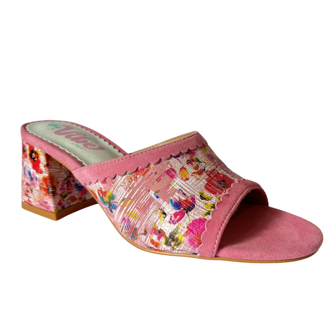 The Vibe is Oh Behave Pink Floral
