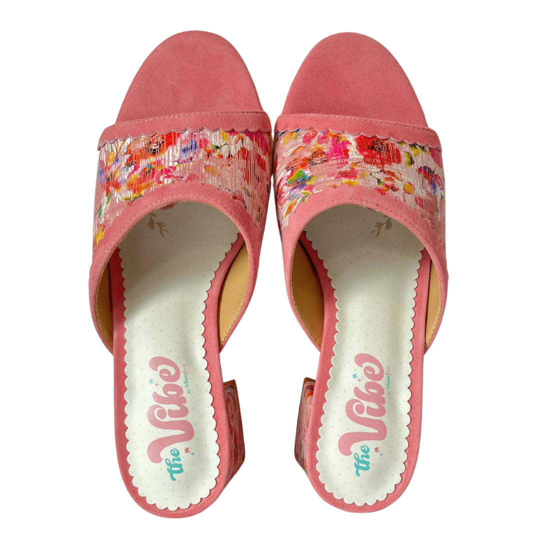 The Vibe is Oh Behave Pink Floral