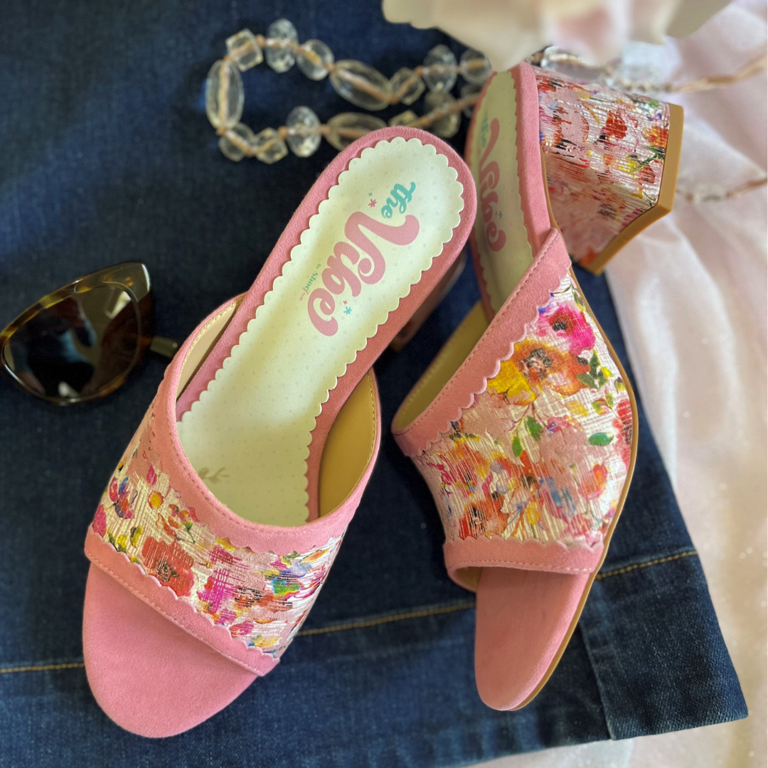 The Vibe is Oh Behave Pink Floral