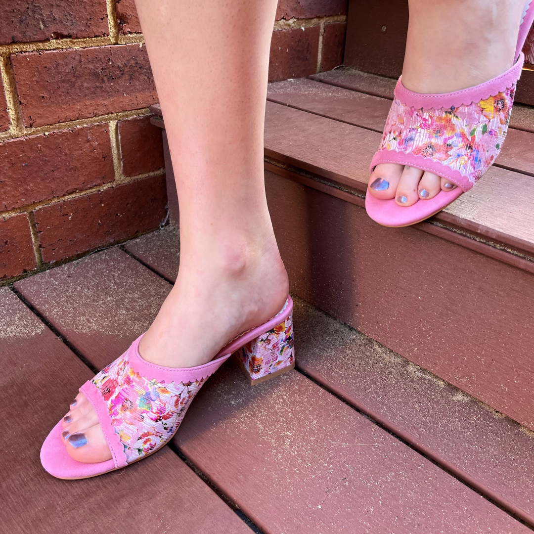 The Vibe is Oh Behave Pink Floral