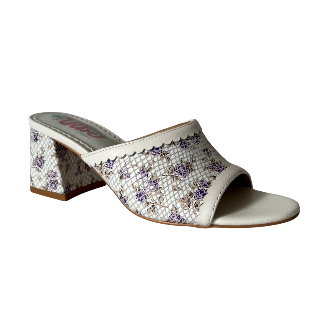 The Vibe is Oh Behave Purple Floral