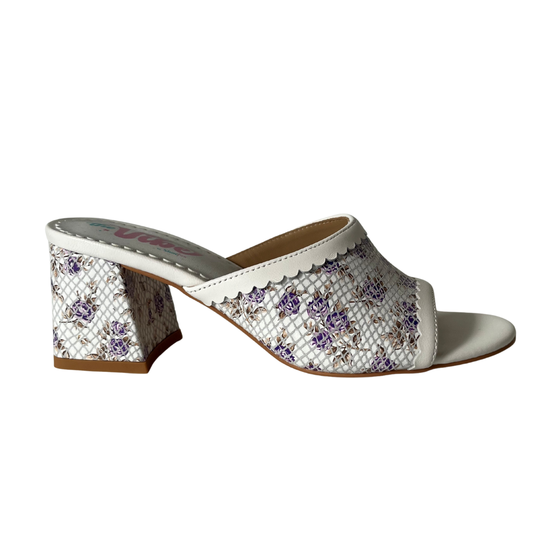 The Vibe is Oh Behave Purple Floral