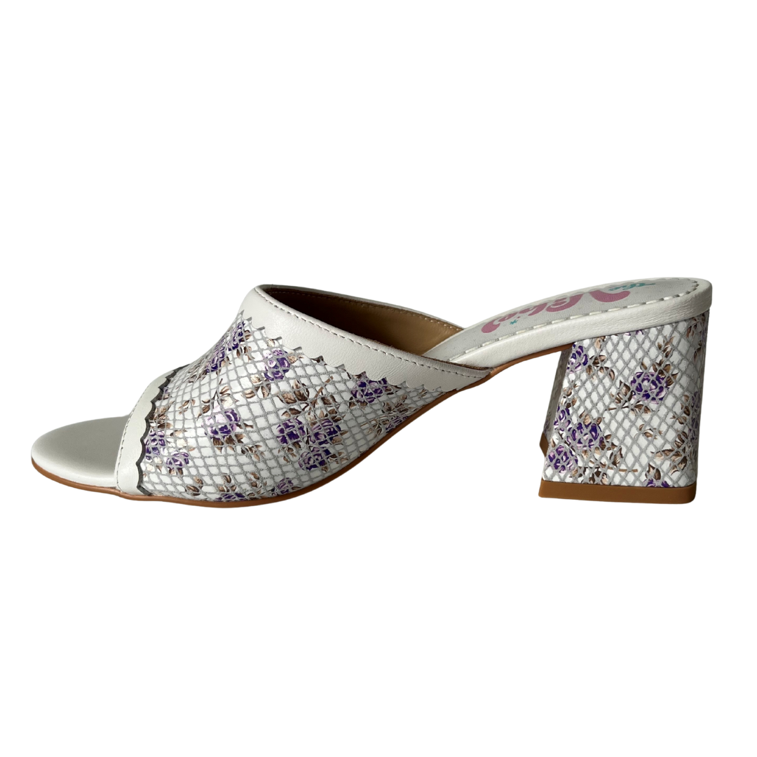 The Vibe is Oh Behave Purple Floral