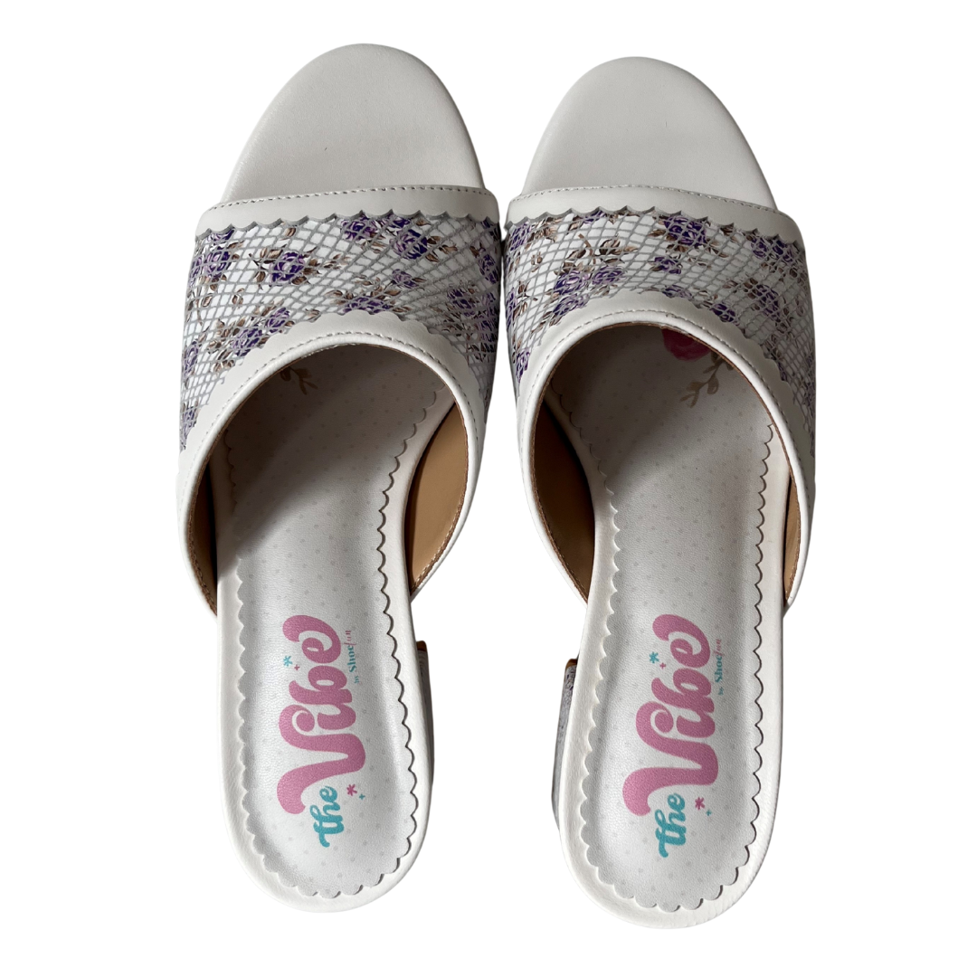 The Vibe is Oh Behave Purple Floral