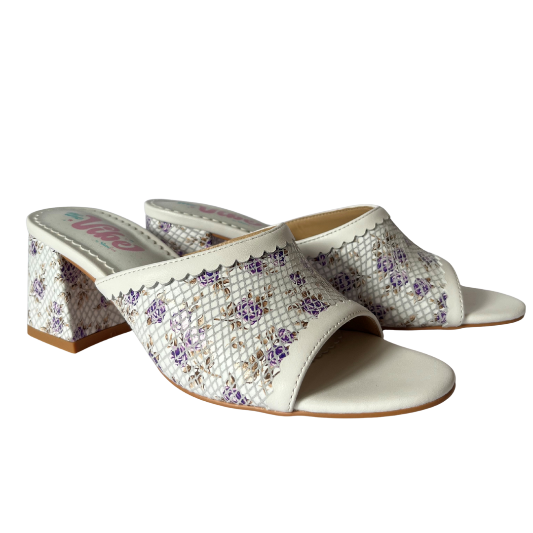 The Vibe is Oh Behave Purple Floral