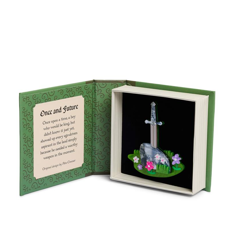 Erstwilder Pete Cromer Fairy Tales Once and Future Brooch