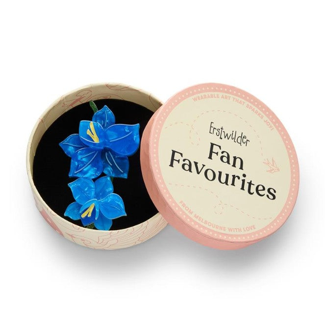 Erstwilder Fan Favs Opulent Orchidaceae Brooch