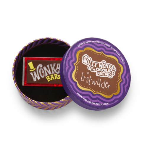 Erstwilder Original Wonka Bar Brooch