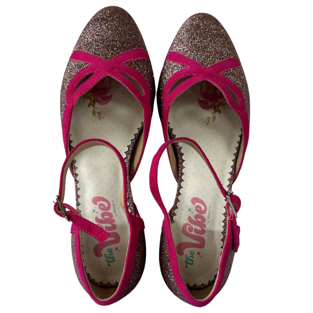 The Vibe is Delightful in Multi Pink Sparkles