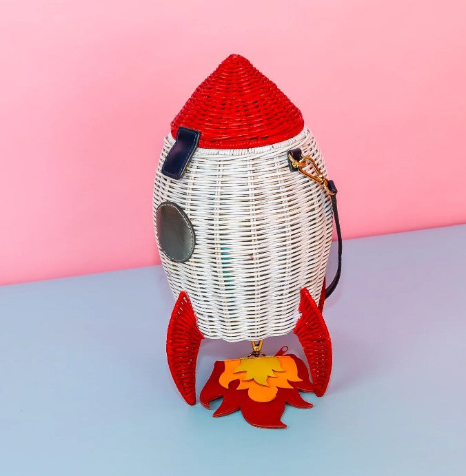 Wicker Darling Rocket Bag
