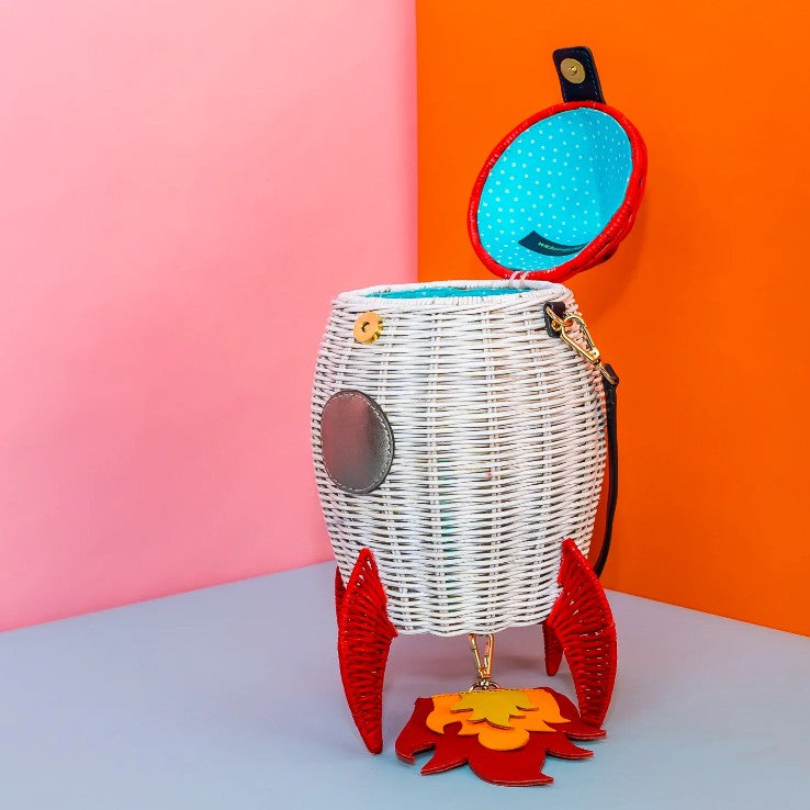 Wicker Darling Rocket Bag