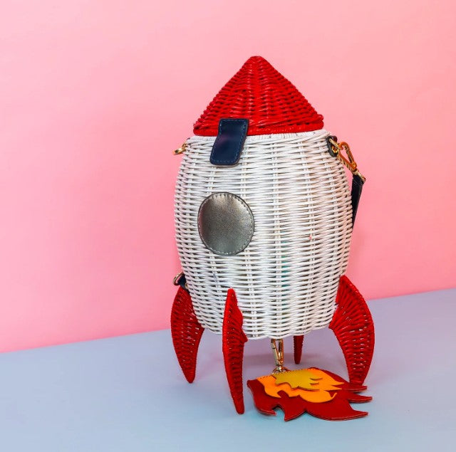 Wicker Darling Rocket Bag