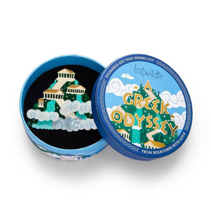 Erstwilder A Greek Odyssey Sacred Ascent Brooch